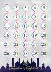 Ramadan aftelposter (dubbelzijdig)